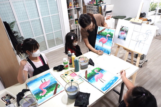 คอร์สศิลปะ Art and Coloring สำหรับเด็กอายุ 7-12 ปี